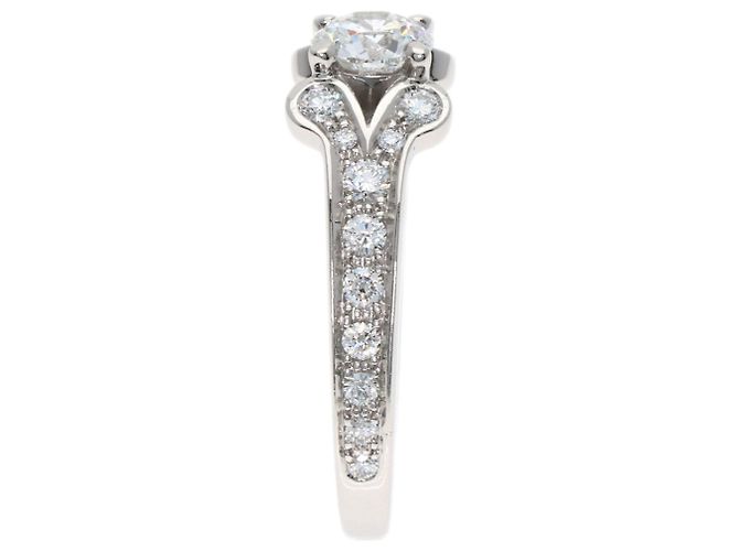 Cartier Ballerina Diamantring aus Platin - Ansicht 3