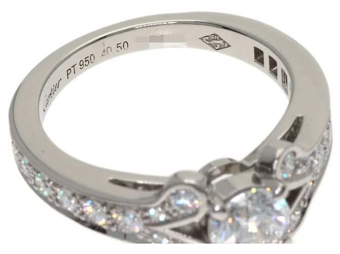 Cartier Ballerina Diamantring aus Platin - Ansicht 5