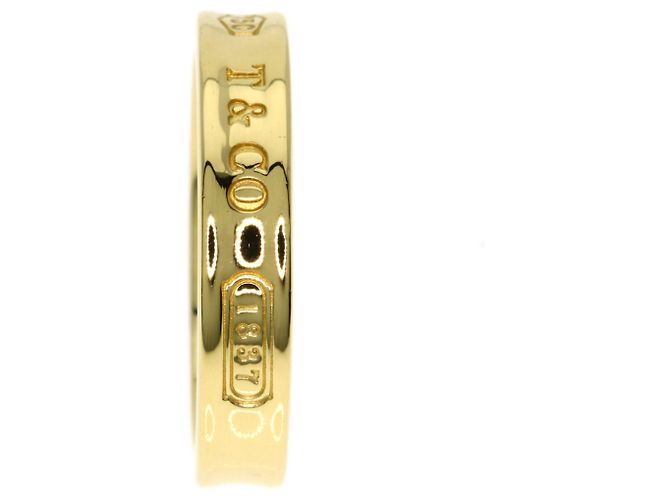 Anello Stretto Tiffany & Co. 1837 in Oro Giallo 18K - vista 3