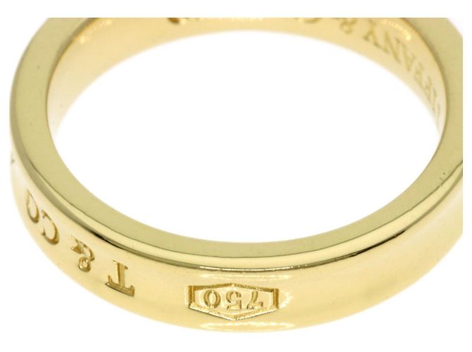 Anello Stretto Tiffany & Co. 1837 in Oro Giallo 18K - vista 6