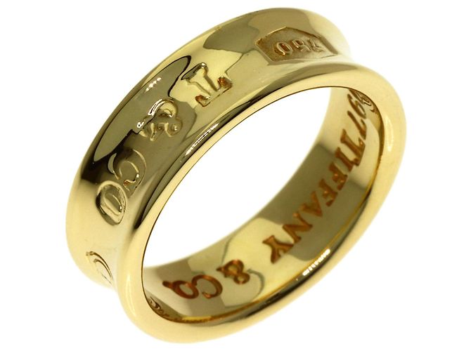Anello Tiffany & Co. 1837 in oro giallo 18K - vista 2