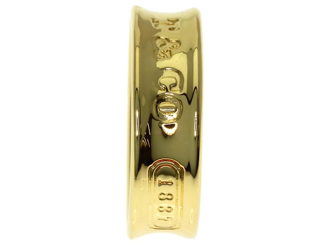 Anello Tiffany & Co. 1837 in oro giallo 18K - vista 3