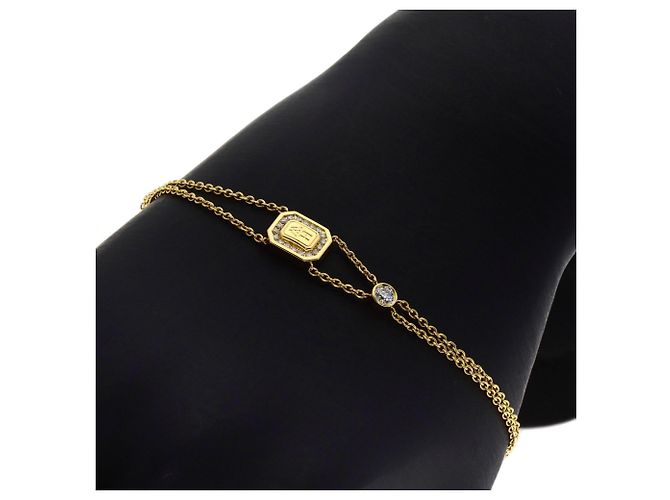 Bracciale in diamante con logo HW di Harry Winston - vista 6