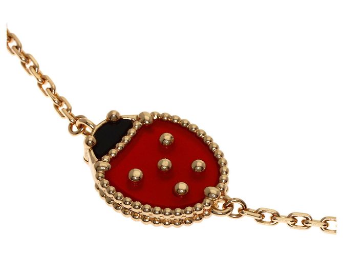 Van Cleef & Arpels Lucky Spring Onyx Karneol Armband - Ansicht 2
