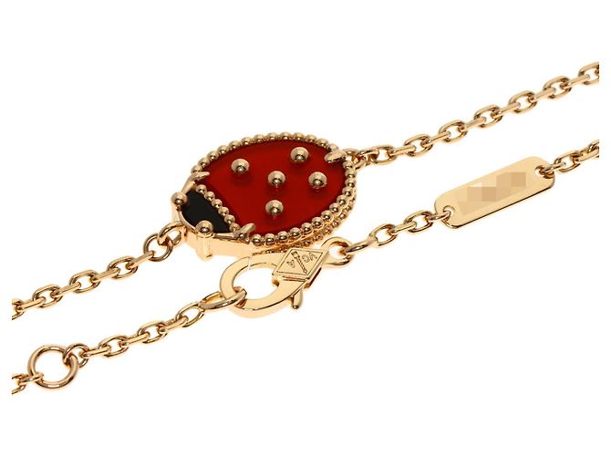 Van Cleef & Arpels Lucky Spring Onyx Karneol Armband - Ansicht 3