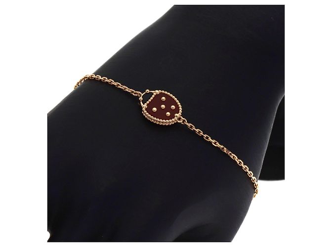 Van Cleef & Arpels Lucky Spring Onyx Karneol Armband - Ansicht 5