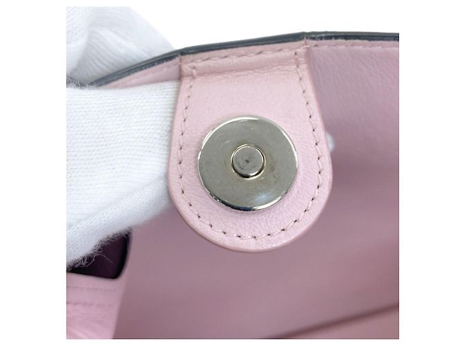 Borsa Tote Christian Dior Addict Nero Rosa - vista 11