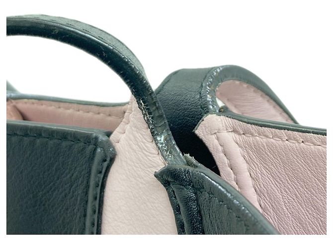 Borsa Tote Christian Dior Addict Nero Rosa - vista 19