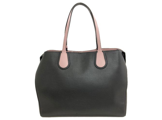 Borsa Tote Christian Dior Addict Nero Rosa - vista 2