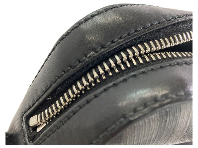 Fendi Diagonal Camera Case Umhängetasche Schwarz Gelb - Ansicht 14