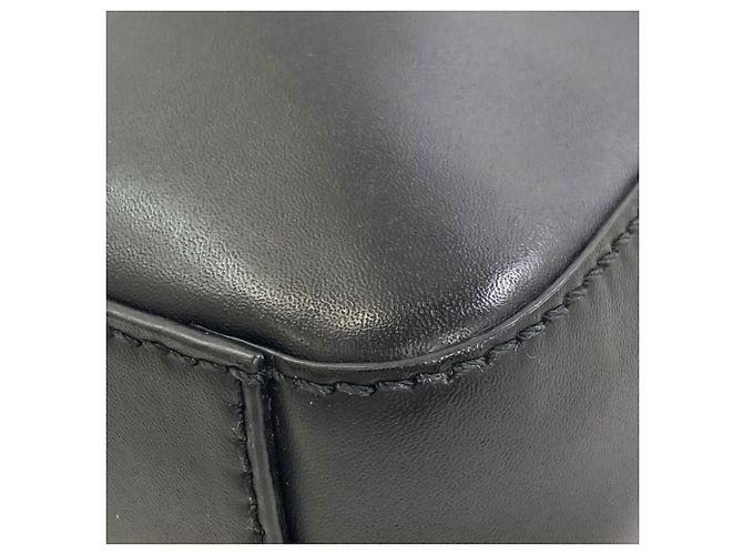 Fendi Diagonal Camera Case Umhängetasche Schwarz Gelb - Ansicht 19