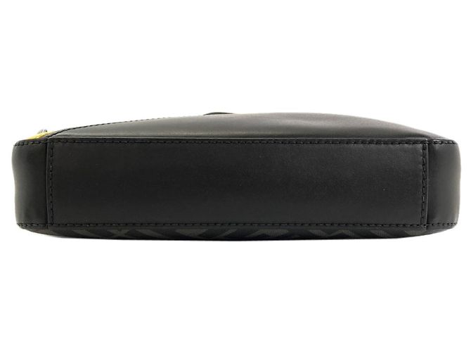 Fendi Diagonal Camera Case Umhängetasche Schwarz Gelb - Ansicht 4