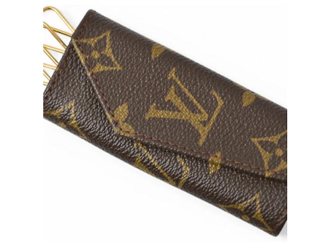 Portachiavi Monogram Louis Vuitton Marrone Monogramma - vista 2