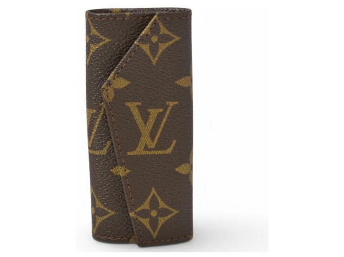Portachiavi Monogram Louis Vuitton Marrone Monogramma - vista 3