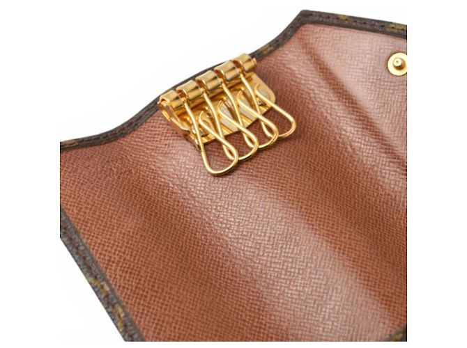 Portachiavi Monogram Louis Vuitton Marrone Monogramma - vista 5