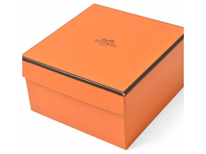 Fermaglio per capelli in seta Hermès Corsage Blu Arancione - vista 11
