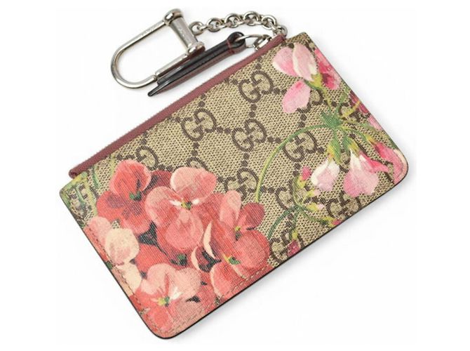 Monedero Gucci GG Blooms en rosa - vista 4