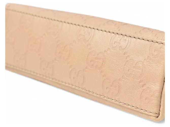Pochette Gucci Guccissima GG Beige Marrón Castaño - vista 6