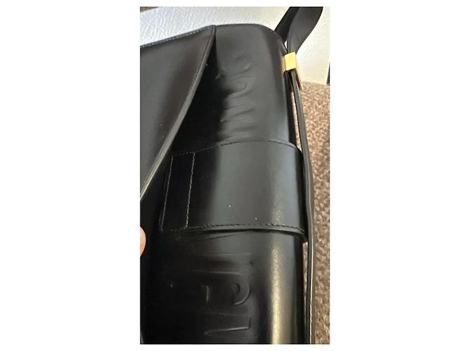 Dior 30 Montaigne Borsa in vitello box nero - vista 13