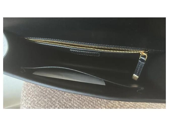 Dior 30 Montaigne Borsa in vitello box nero - vista 14