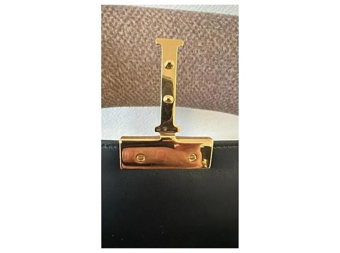 Dior 30 Montaigne Borsa in vitello box nero - vista 15