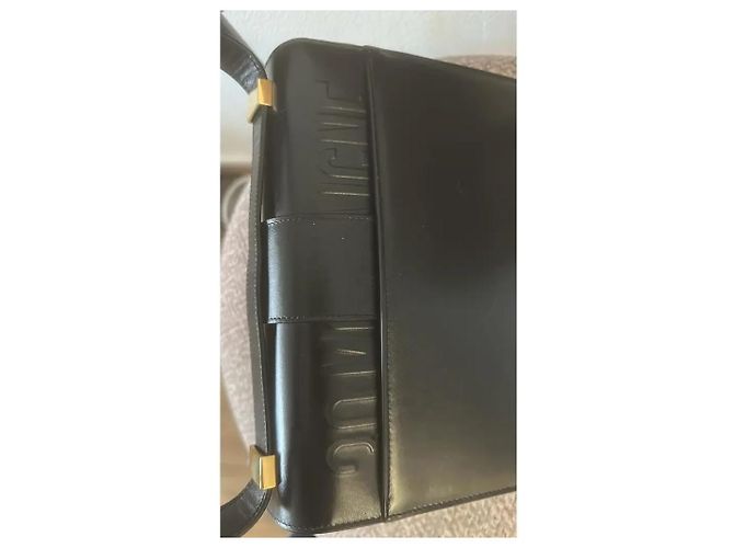 Dior 30 Montaigne Borsa in vitello box nero - vista 3