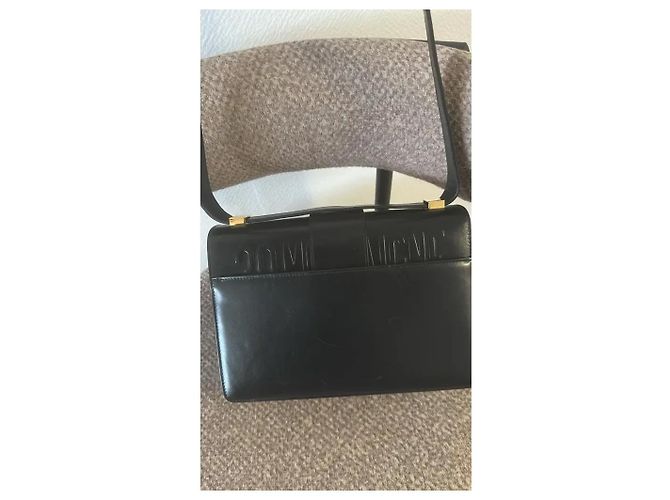 Dior 30 Montaigne Borsa in vitello box nero - vista 4