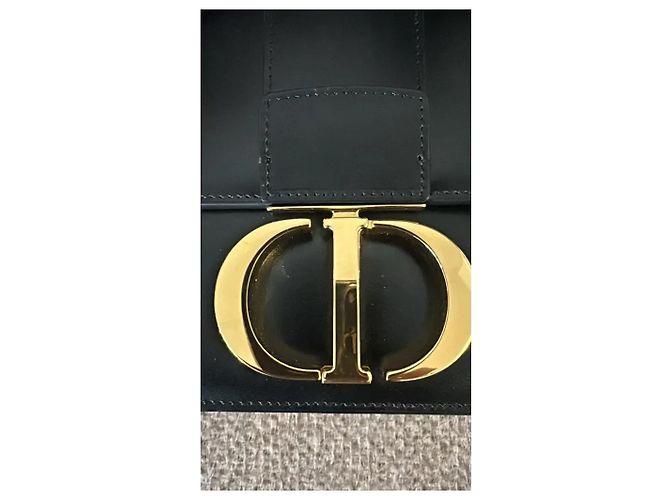 Dior 30 Montaigne Borsa in vitello box nero - vista 6