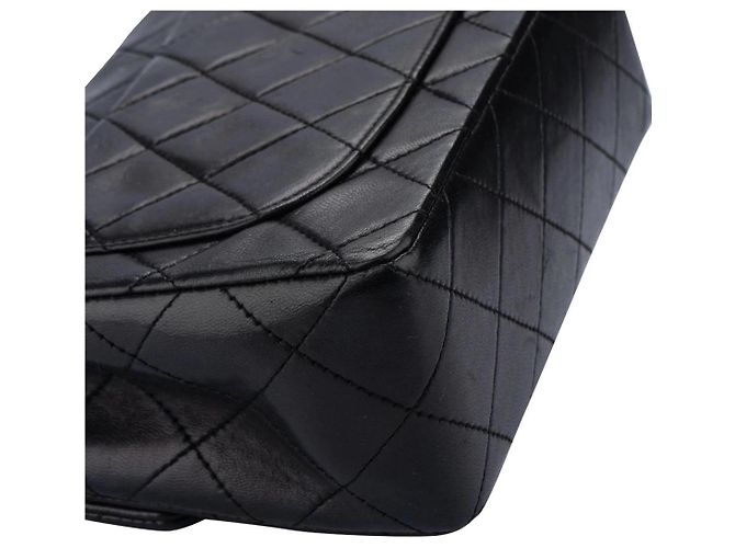 Borsa a tracolla Chanel Classique in pelle nera Nero - vista 4