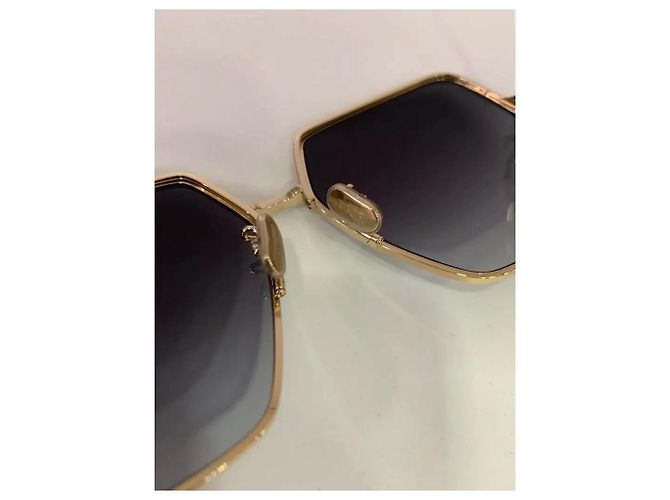 Dior everDior Sonnenbrille Gold Metall Golden - Ansicht 6
