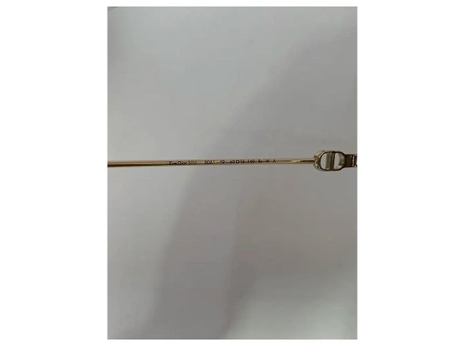 Dior everDior Sonnenbrille Gold Metall Golden - Ansicht 9