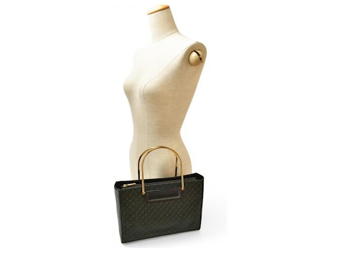 Borsa Loewe in nero e verde - vista 14