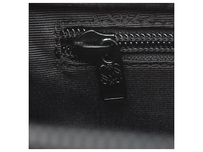 Borsa Loewe in nero e verde - vista 15