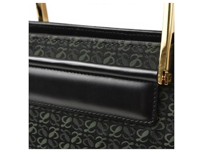Borsa Loewe in nero e verde - vista 6