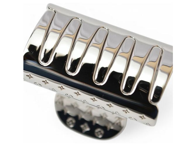 Fermaglio per capelli argento Louis Vuitton - vista 3