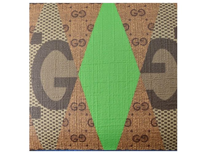 Gucci Men's Bifold Wallet Brown Blue Dark brown - view 12