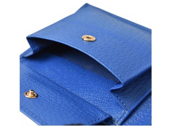 Gucci Men's Bifold Wallet Brown Blue Dark brown - view 9