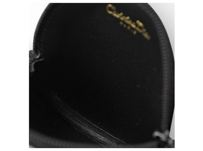 Monedero de cuero negro Christian Dior - vista 6
