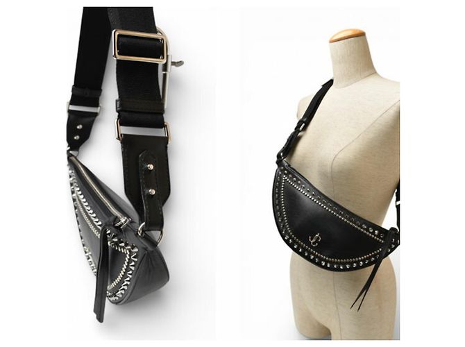 Varenne Body Bag von Jimmy Choo Schwarz - Ansicht 3