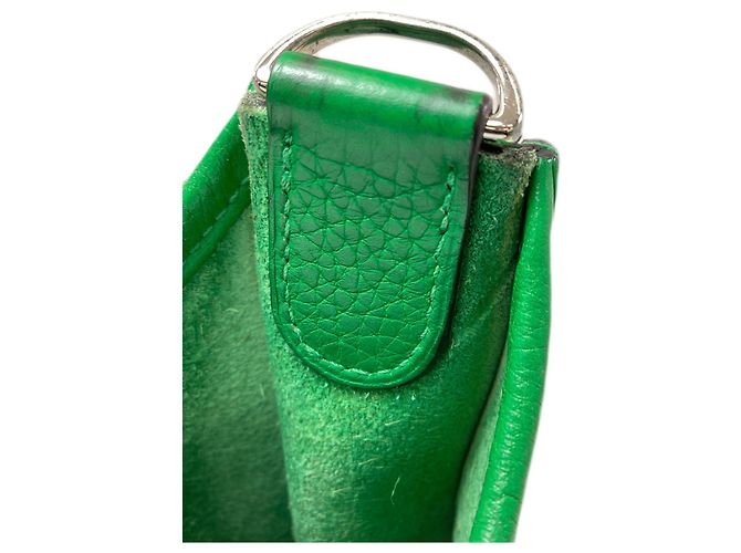 Hermès Evelyne 3 PM Schultertasche Grün - Ansicht 11