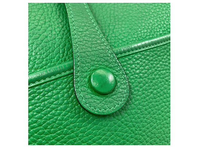 Hermès Evelyne 3 PM Schultertasche Grün - Ansicht 17