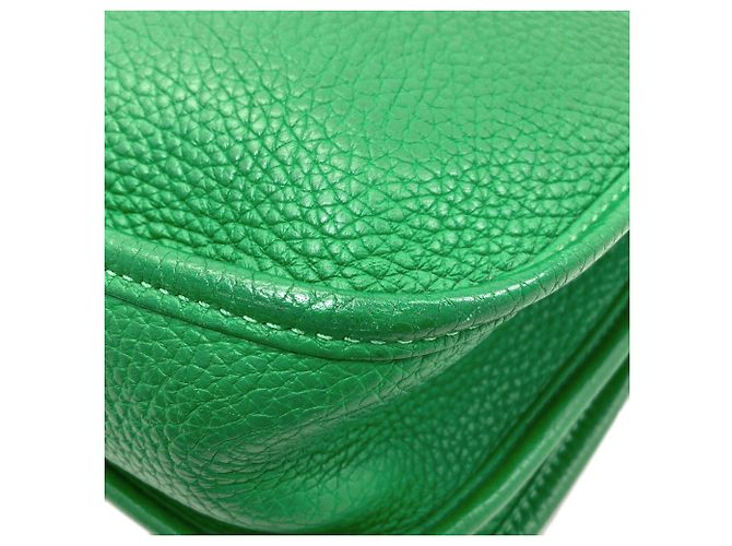 Hermès Evelyne 3 PM Schultertasche Grün - Ansicht 21