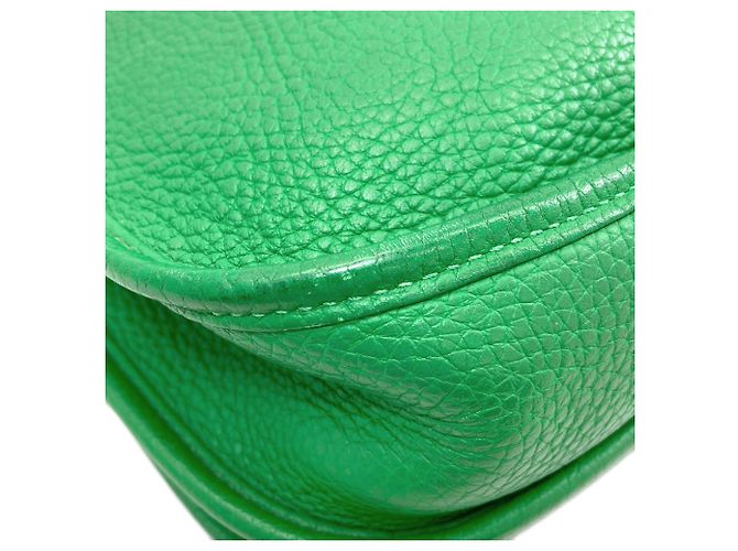 Hermès Evelyne 3 PM Schultertasche Grün - Ansicht 22