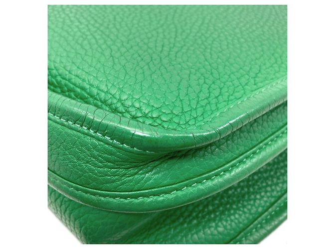 Hermès Evelyne 3 PM Schultertasche Grün - Ansicht 23