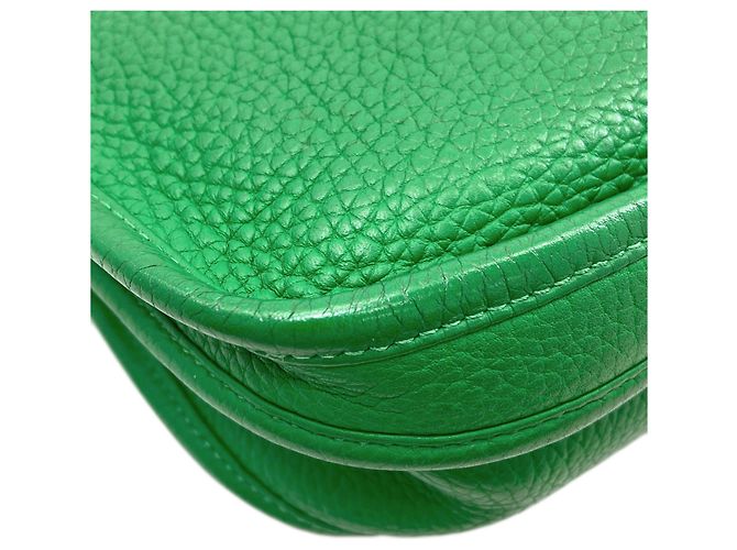 Hermès Evelyne 3 PM Schultertasche Grün - Ansicht 24