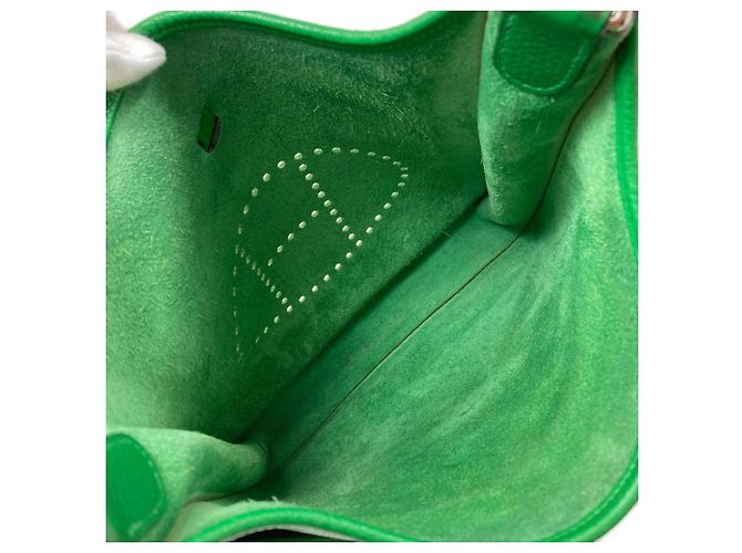 Hermès Evelyne 3 PM Schultertasche Grün - Ansicht 5
