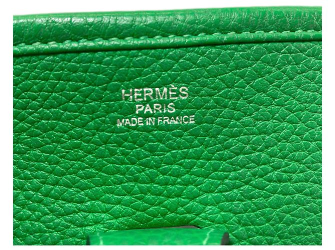 Hermès Evelyne 3 PM Schultertasche Grün - Ansicht 6