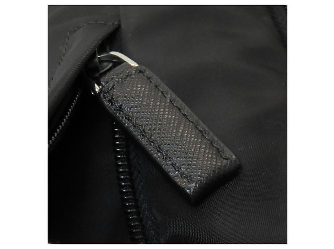 Prada Nylon-Rucksack - Modell 2VZ056 Schwarz - Ansicht 14