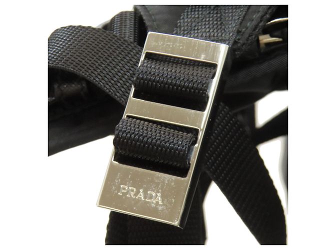 Prada Nylon-Rucksack - Modell 2VZ056 Schwarz - Ansicht 19