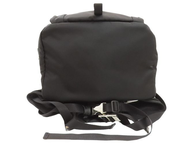 Prada Nylon-Rucksack - Modell 2VZ056 Schwarz - Ansicht 4